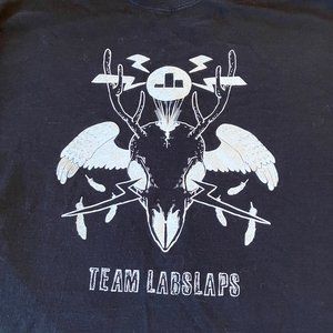 Team Labslaps roller derby T-shirt XL